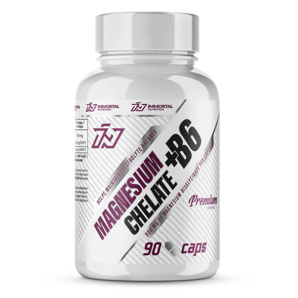 MAGNESIUM CHELATE + B6 - 90 CAPS.